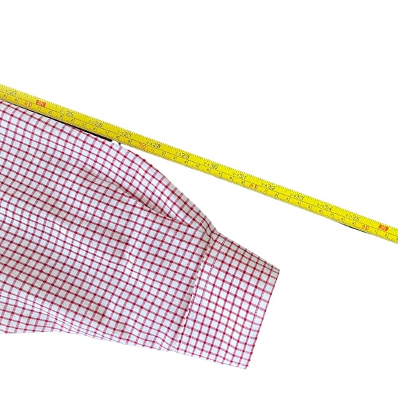 Polo Ralph Lauren XL Mens Long Sleeve Button Down Shirt Plaid Checker Cotton Red - Picture 7 of 7